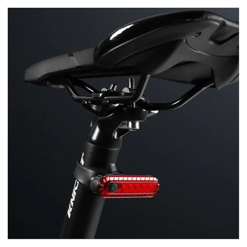 Bike Rear Tail Light USB Rechargeable White Red LED Bright Bicycle Taillights Safety Warning Helmet Lights Cycling Accessories Tails Brakes Lights - color: White 2pcs