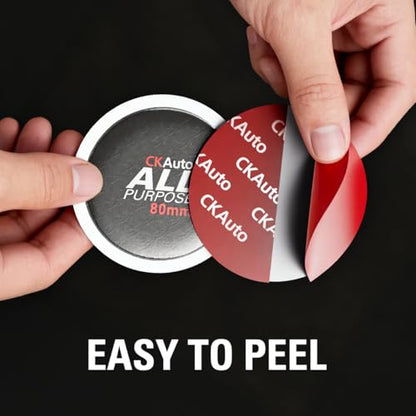 CKAuto 100 PCS Combination All Purpose Tire Repair Patch Kit Heavy Duty, for Car Van Truck Bus Motorcycle Bike and Inner Tire, Round 100 PCS - size: Mix 100pcs