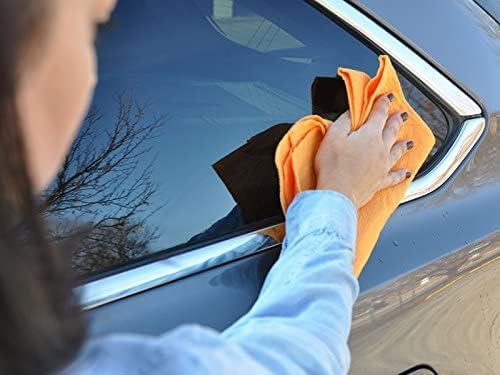 Flinka The Original Reusable Shammy Cloth 20" x 14" - Super Absorbent Chamois Towel - Great for Cars, Boats, Trucks, and RVs - Natural Viscose Sponge Cloth - Eco Friendly (3 Pack) - size: 3 Pack