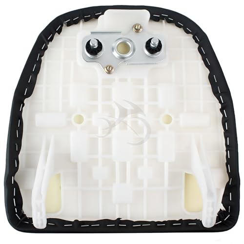 Motorcycle Passenger Seat Cushion Fits For Suzuki Hayabusa GSX1300R GSX 1300R 1999-2007, Black Leather Rear Seat - size: GSX1300R#1999-2007