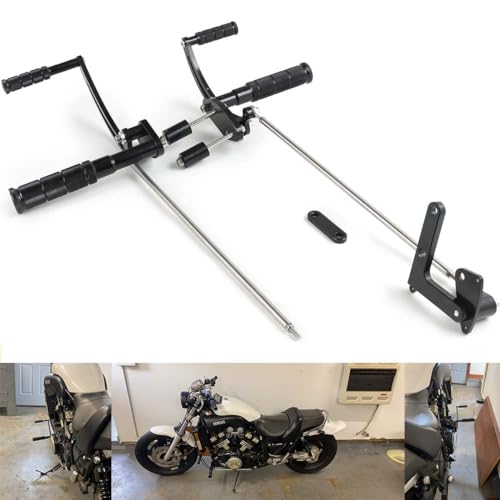17" Forward Controls Foot Pegs for Yamaha VMX1200 V-Max 1200 1985-2007 Black - color: Black, size: VMX1200