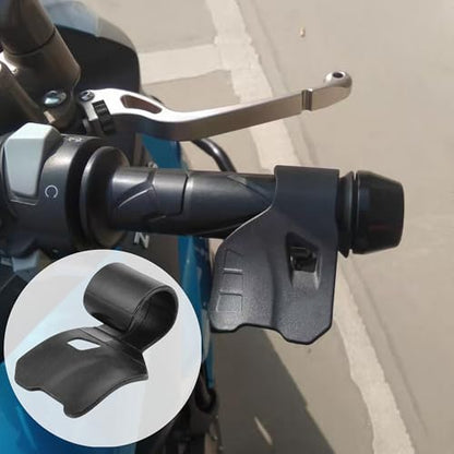ABS Motorcycle Biker Black Cruise Assist Grips Handlebar Oil Control Rocker Rest Accelerator Assistant,4PCS