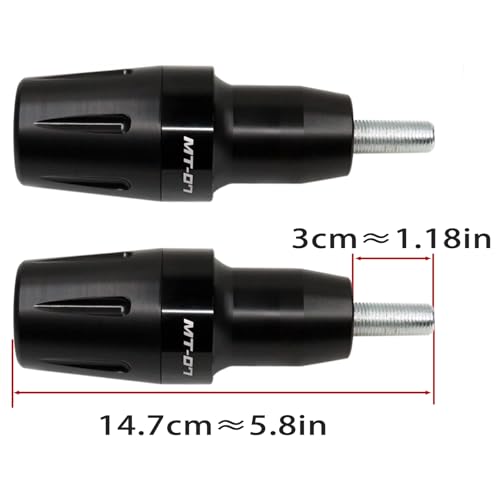 Frame Sliders, Motorcycle falling protection frame sliders Compatible with Yamaha 2018-2025 MT07 MT-07 2014-2017 FZ07 FZ-07 2014-2024 XSR 700 XSR700
