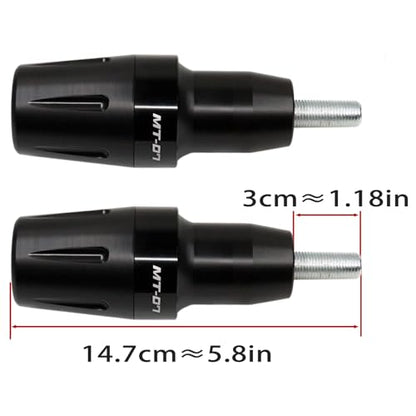 Frame Sliders, Motorcycle falling protection frame sliders Compatible with Yamaha 2018-2025 MT07 MT-07 2014-2017 FZ07 FZ-07 2014-2024 XSR 700 XSR700