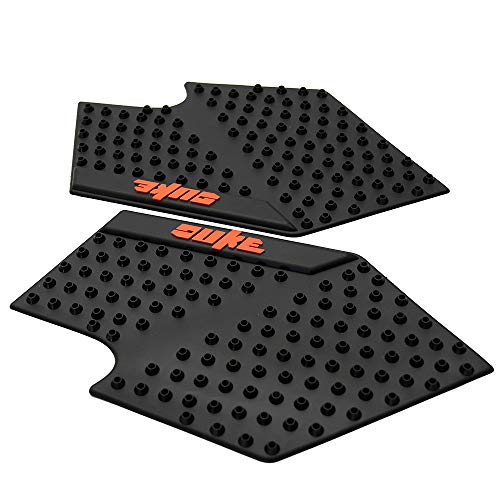 Motorcycle Side Gas Tank Pad Protector Knee Grips Traction Pads Compatible with KTM 200 Duke/390 Duke/RC200/RC390 2013-2016