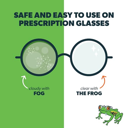 Frog Spit Anti-Fog Concentrate and Wipes - 2 oz. Bottle of Anti-Fog Solution, 6 Travel Wipes - Anti Fog for Glasses, Goggles, Face Masks, Helmet Face Shields - size: 2 Ounce and 6-Pack Wipes