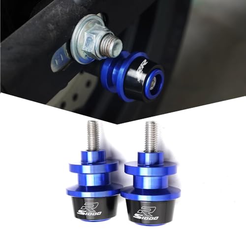 FOR S1000R/S1000RR/S1000XR 2019 2020 2021 2022 2023 2024 M8 8mm Swingarm Spools Slider Motorcycle Accessories (blue,S1000R) - color: blue, size: S1000R