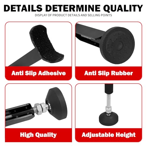 Labor Saving Wheel Stand Kickstand Universal Wheel Lifter Side Support Stand Swingarm Lift Frame Fit for Harley Wheels