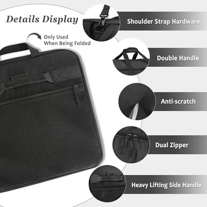 Rolling Duffle Bag with Wheels, 85L Expandable Rolling Duffel Bag for Travelling, Extra Large Foldable Carry on Travel Duffle Bag for Men - color: Black