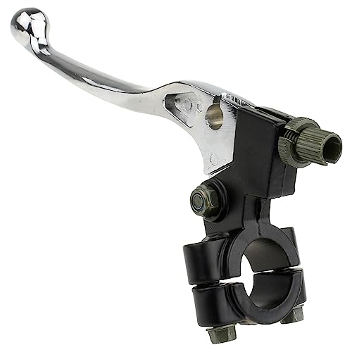 HIAORS 7/8" Left Clutch Brake Handle Lever Perch Compatible with SSR Baja CRF50 CRF125 Dirt Bike KX60 KX125 KLX110 KDX200 KDX250 PW80 TTR90 50cc 80cc 70cc 100cc 125cc 250cc Pit Bikes Motocross Parts