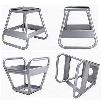 Universal Motorcycle Dirt Bike Stand, Steel Motocross Stand Dirt Bike Panel Stand Hoist Maintenance Lift Jack 1000LB Capacity