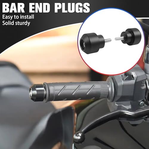 Motorcycle Handlebar Grips Plug Aluminum Bar End Cap Sliders Replacement for Honda CB1000R 2021 2022 2023 2024