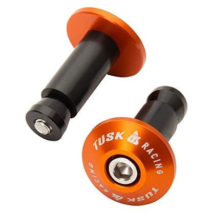 Tusk Bar Ends (Orange) - color: Orange