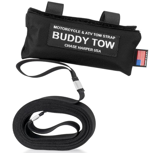 Chase Harper USA 9150 - Buddy Tow - Tough Military spec Nylon Webbing (5,500 lb. Test) 12' x 1.5" - Black - color: Black, size: 1.5" Webbing