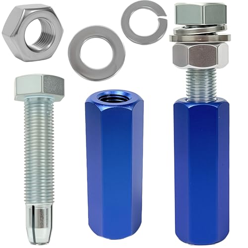 Universal Blue 1/4'' Quick Release Flag Pole Holder-2 Pack | Whip Dune Flag Mount, for Motocross, UTV, ATV, Motorcycle, Boat, Off Road, Aluminum and Steel Material - color: Blue