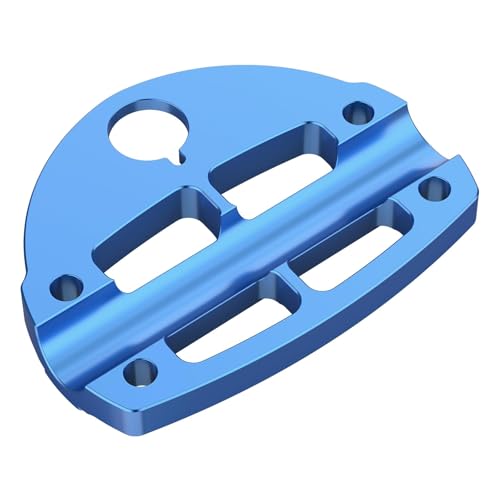 NICECNC Handlebar Clamp Aluminum Compatible with Yamaha Raptor 700 2006-2009 2011-2026, Raptor 700 SE Special Edition 2010 Blue - color: Blue
