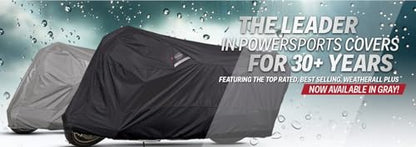Dowco Guardian 50124-00 WeatherAll Plus Indoor/Outdoor Waterproof Motorcycle Cover, Black, Sportbike