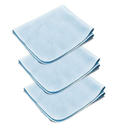 Anti-Fog Eyeglasses Cleaning Cloth, Anti Fog Wipe for Glasses Goggles Motorcycle Helmet Camera Lens, Reusable 500 Times(3 Packs)
