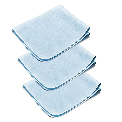 Anti-Fog Eyeglasses Cleaning Cloth, Anti Fog Wipe for Glasses Goggles Motorcycle Helmet Camera Lens, Reusable 500 Times(3 Packs)
