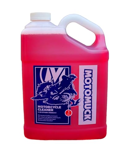 PH Neutral Nano Tech Motorcycle cleaner - Bike Cleaner - Bike Wash - Safe On All Surfaces and All Types of Motorcycle- (1 gallon Bottle)