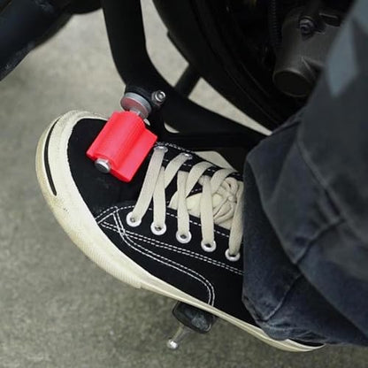Universally Motorcycle Shifter Gear Lever Pedal Rubber Covers Antiskid Foot Peg Toe Protector Accessories - color: Green