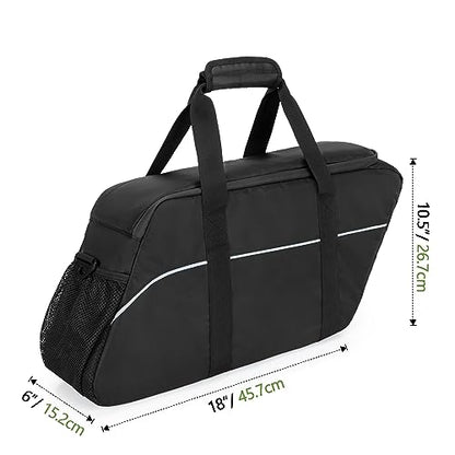 HODRANT Motorcycle Saddlebag Cooler, Leakproof Side Bag Liner Compatible With Harley Davidson 1993-2022 Touring Hard Saddlebag, Waterproof Insert Organizer, 1 Bag