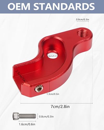 Motorcycle Black Gear Shift Neutral Assist Bracket for Harley M8 Touring Softail (for: Harley-Davidson) Red - color: Red N