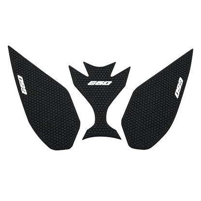 For Kawasaki Ninja 650 Ninja650 Z 650 Z650 2017-2024 Side Fuel Tank pad Tank Pads Protector Stickers Decal Gas Knee Grip Traction Pad Tankpad 3 PCS