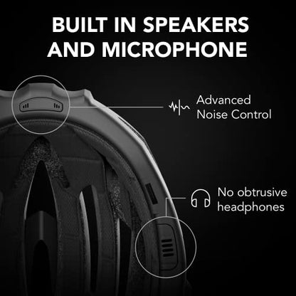 Sena R2 / R2 EVO / (Alexa Built-in) only R2X, Smart Bluetooth and Mesh Intercom Communications Road Cycling Helmet - color: Matte Black, size: Large, style: R2 Bluetooth Intercom