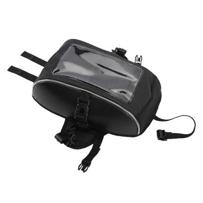 Motorcycle Tank Bag Large Capacity 1680D Storage Bag w Phone Holder Universal Fit for Ryker 600 900 Rally Edition Quick Release Magnetic Mount System