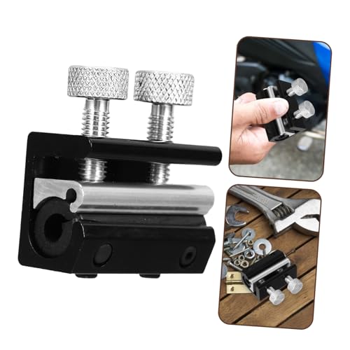 ULTECHNOVO Motorcycle Cable Oiler Tool Portable Lubrication Device for Brake Clutch and Throttle Cables Twin Clamp Design for Motorcycles ATVs and Scooters Black