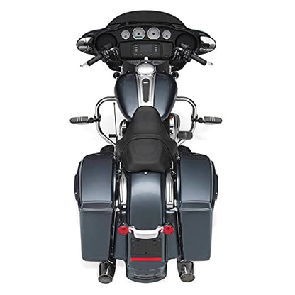 Motorcycle Highway Foot Pegs Motorcycle Highway Pegs Foot Rest Compatible with Harley Road King Street Glide Honda Suzuki Yamaha with 1"(25mm), 1 1/4" (32mm), 1 1/3" (34mm) Engine Guard