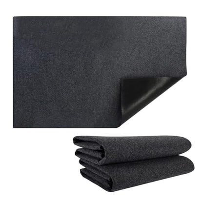 Heavy Duty Garage Floor Mat, 36" x 60" Oil Spill Mat for Under Car Driveway, Waterproof Non-slip Protective Flooring for Under Cars, Universal for Garage Maintenance Scenarios (Black)