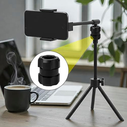 17mm Ball Mount Joint Adapter, Female-to-Female Coupler, Plastic Extension 1.6inch Length Suitable for Bike/Motorcycle Phone Holders, Camera Photography Brackets, Car Phone Mounts, Tripods