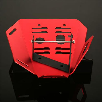 Front Skid Plate Lower Engine Bash Cover Guard For CRF110F 2013-2024 (RED) - color: RED