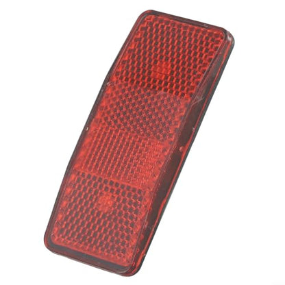 BRIGHT NIGHT VISIBILITY: Highly reflects car headlights to make your rear pannier rack visible in the dark for safer riding PRECISE FIT DESIGN: Features 5CM bolt spacing to perfectly match standard