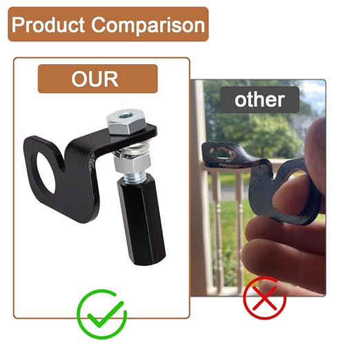 Dirt Bike Flag Mount, Motorcycle Flag Mount，Motorcycle Dune Whip Mount，Rear Axle Whip Mount Mounting Set for Quick Install 1/4" Whip Flag Pole