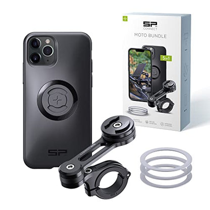 SP CONNECT Moto Bundle II | SPC+ | Compatible with iPhone 11 Pro/XS/X | Motorcycle Phone Mount | Holder for Harley Davidson & More | Phone Mount for Motorcycle Handlebars | Cell Phone Holder - style: für iPhone 11 Pro/XS/X