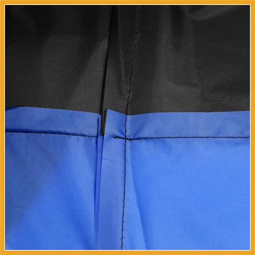 L 190T Rain Dust Protector Black Blue Scooter Motorcycle Cover 86 Inches for Honda Replacement