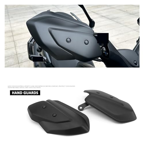 Hand Guard Handguard Protector Compatible with Yamaha X-MAX 125 X-MAX 300 Xmax 125 300 Xmax 2023 2024 Motorcycle Handlebar Protection, Black