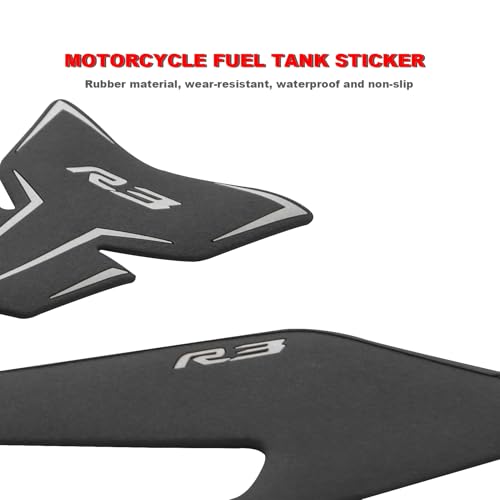 r3 Motorcycle Fuel Tank Protector For Yamaha R3 YZF-R3 2019+ Fuel Tank Pad Non-Slip Gas Tank Protection Pad
