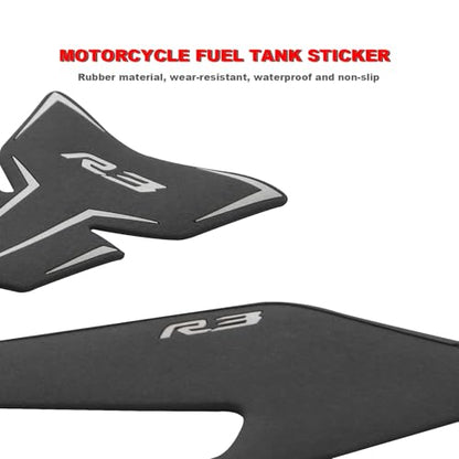 r3 Motorcycle Fuel Tank Protector For Yamaha R3 YZF-R3 2019+ Fuel Tank Pad Non-Slip Gas Tank Protection Pad