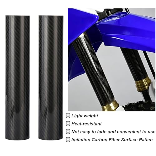 1 Pair Dirt Bike Motorcycle Front Fork Protector Cover for Aprilia RX200 2010-2015 2016 2017 2018 2019 2020 2021 2022 2023 2024 2025 2026 Sleeve Wrap Gaiter Shield Tube Replacement Part