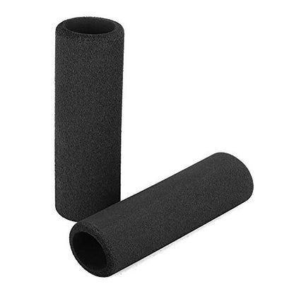 ZJchao Grips, Throttle Grip 2pcs Soft Foam Sponge Handlebar Cover Grip Foam Black Soft Sponge Fits for R1200