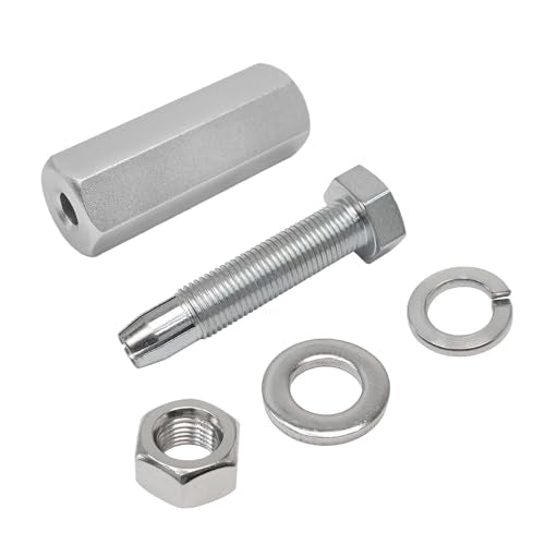 1Pcs 1/4'' Flag Poles Compatible with All ATV UTV Motorcycle Dirt Bike All (Silver) - color: silver