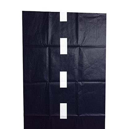 Super Z Outlet 10ft Long Racetrack Floor Running Racer Party Decoration Mat Drag Race Car Road Go Kart Theme Birthday Games (2ft Wide)