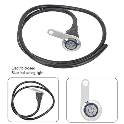 22mm Motorcycle Handlebar Switch | Weather - Proof On - Off Control for Illumination/Horn/Turn Signals | Stainless Steel & ABS Construction | Fits Motorcycles, ATVs, Electric