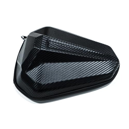 NIGHT CAT Tail Bag Multifunctional Waterproof Saddle Bag Motorcycle Rear Seat Universal Storage - color: Black