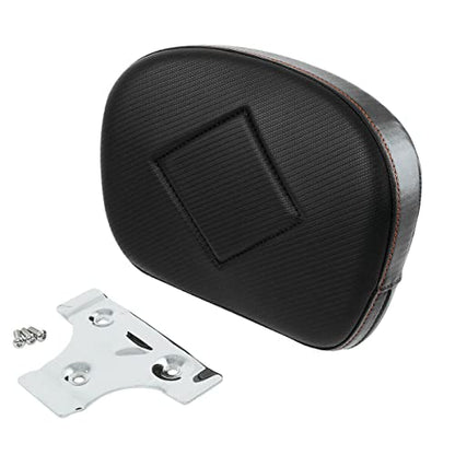 TCMT Detachable Sissy Bar Backrest Pad Fits For Harley 1997-2023 Touring Road King 2018-2023 Softail Slim FLSL Low Rider FXLR - color: Style L