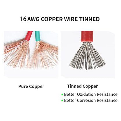 2 Pin Waterproof Connectors,16AWG Waterproof Electrical Car Auto Wire Connector,Male Female Quick Disconnect for Car Truck Motorcycle Marine Boat(5Pack) - size: 2pin way